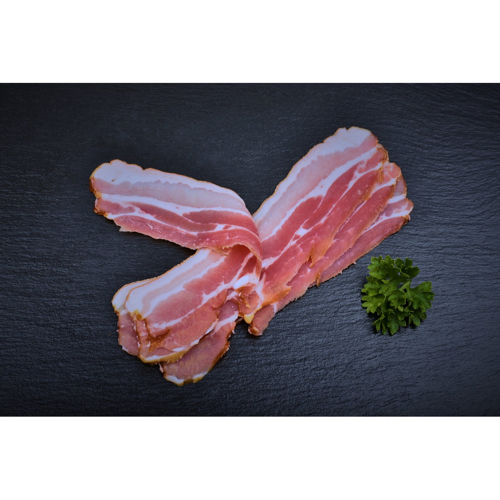 Lard Fumé Frais En Tranches Pr/Kg