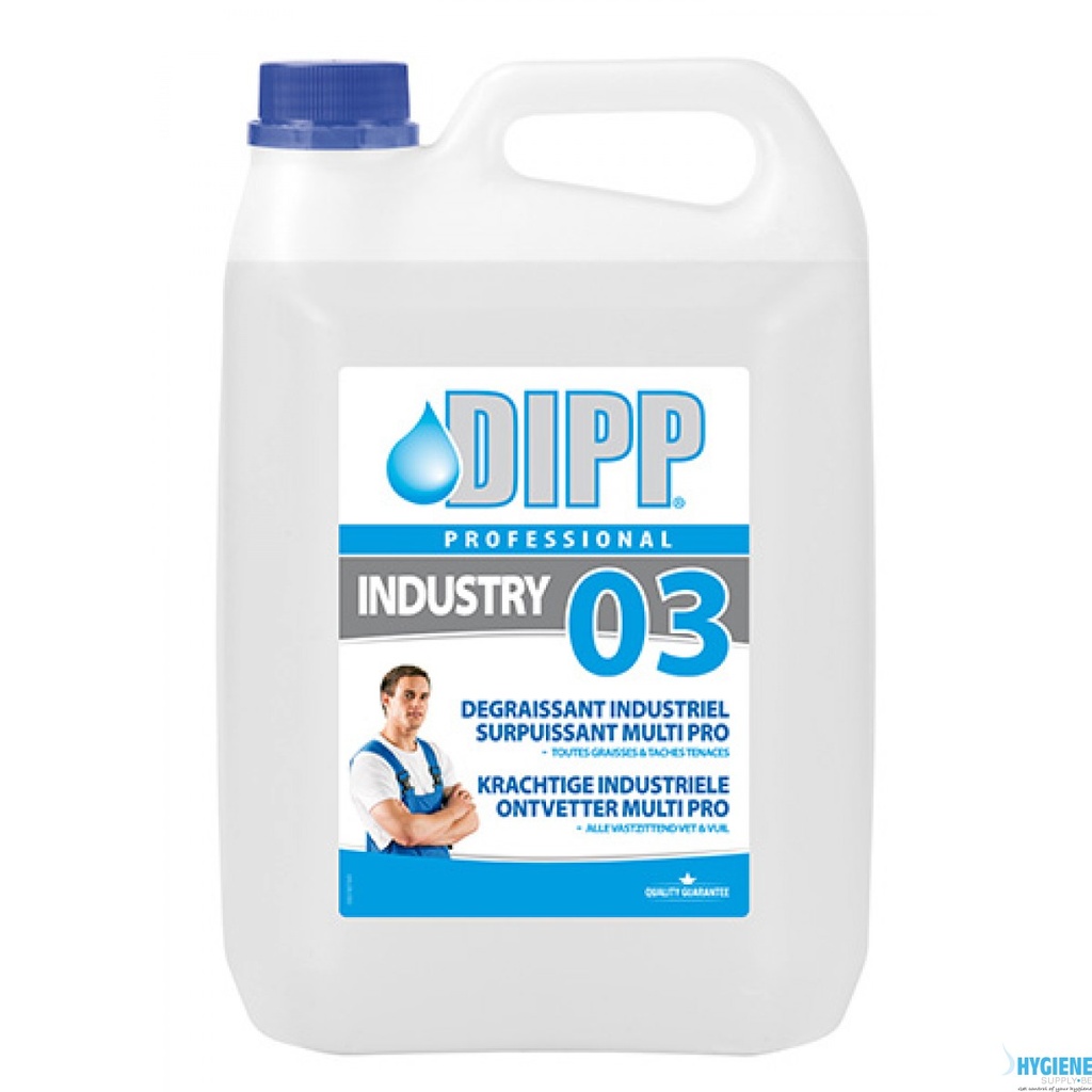 [0305] Dipp 03 Extra Puissant Industriel Multi Dégraissant 5L