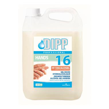 Dipp 16 Desinfecterende Alcohol Gel Handen 5L
