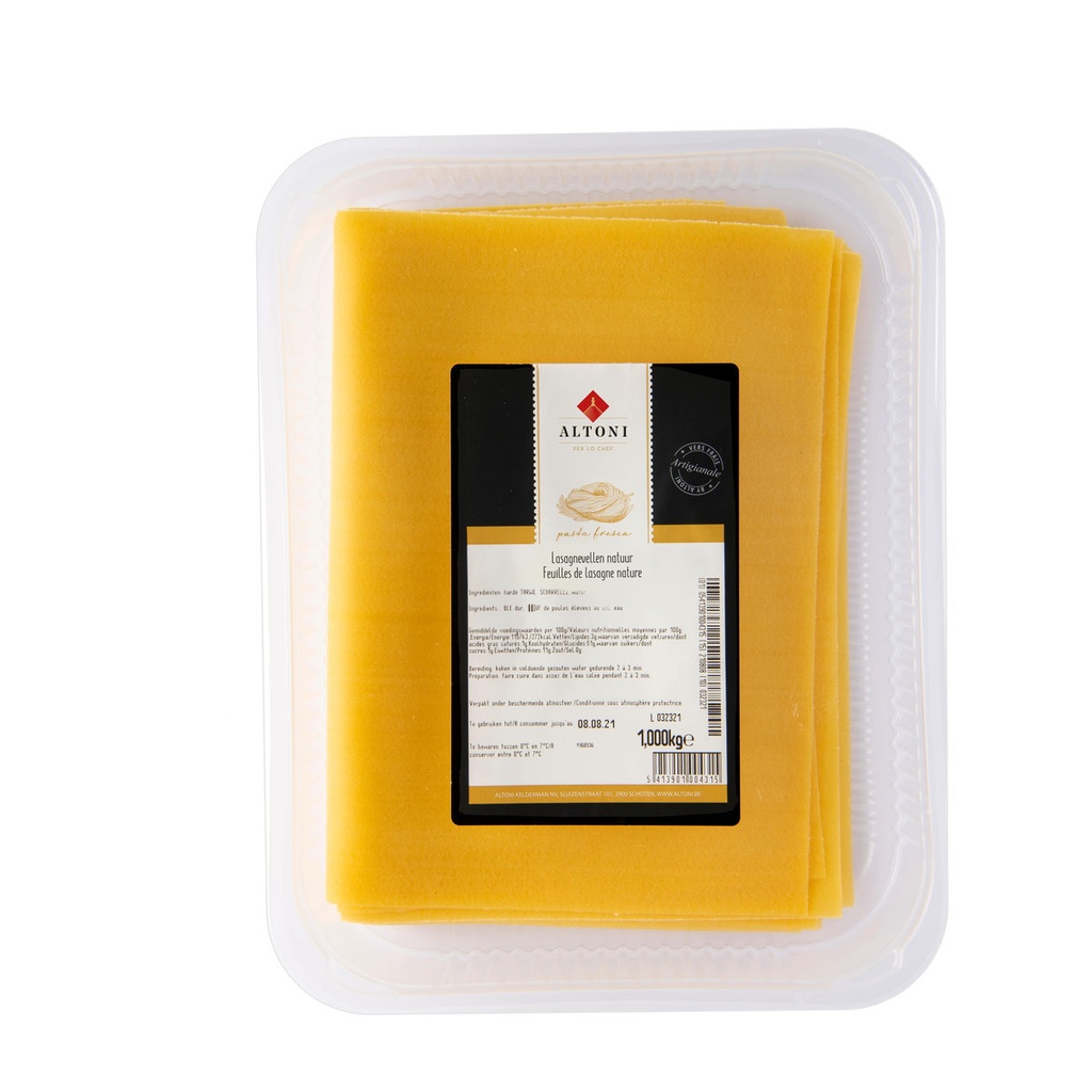 Altoni - Lasagnevellen All'Uovo - 1 Kg