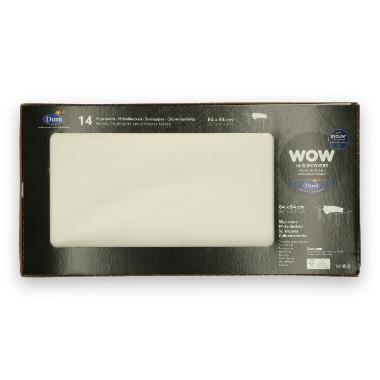 Duni Napperons Evolin84X84Cm Blanc 6X14Pcs