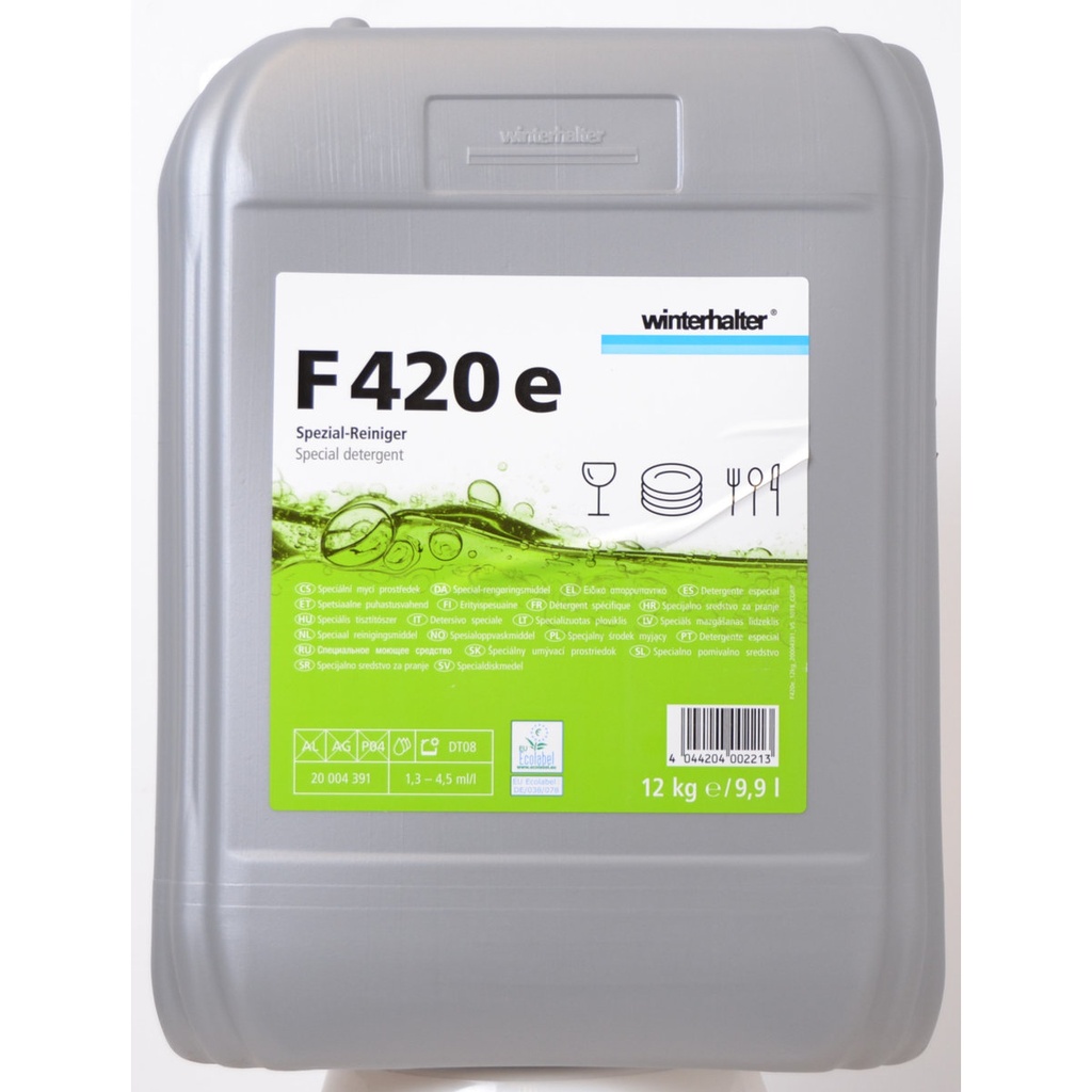 [vmvf420] Vaatwasmiddel Vloeibaar Winterhalter F420E 12Kg