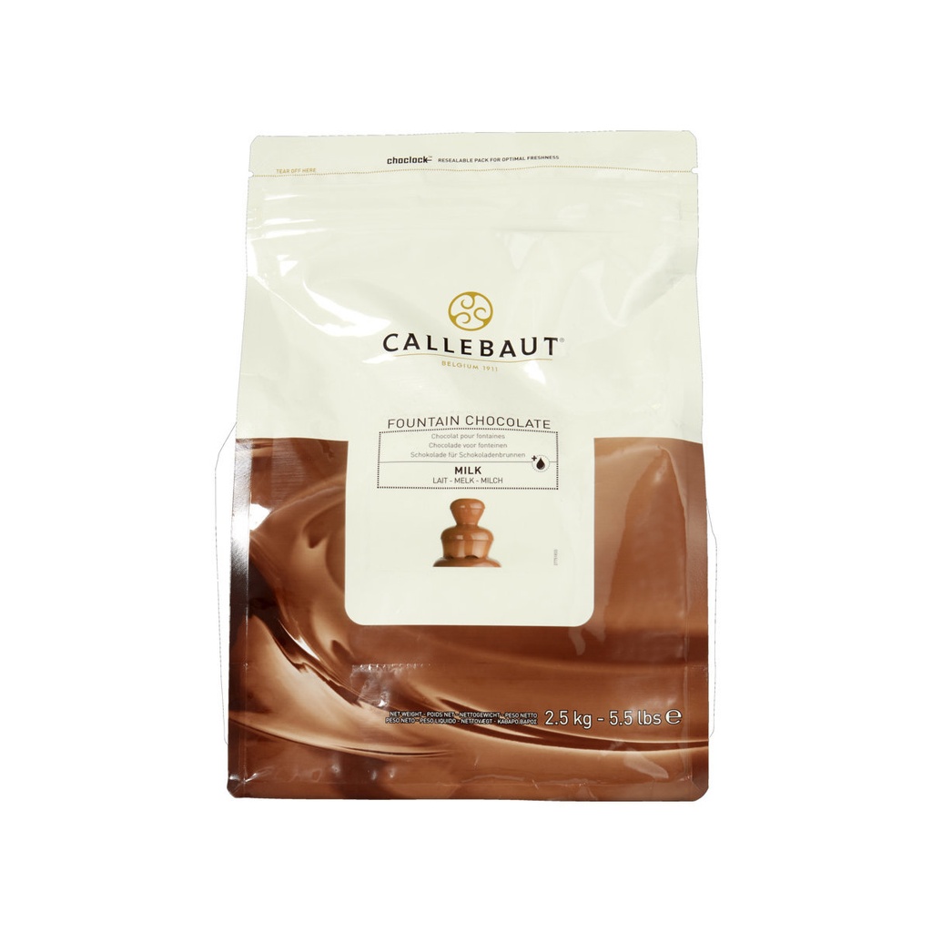 Callebaut Chocolade Fontein Melk 2,5Kg