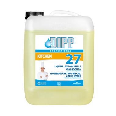 [2710] Dipp 27 Vaatwasmiddel Vloeibaar Zacht Water 10L