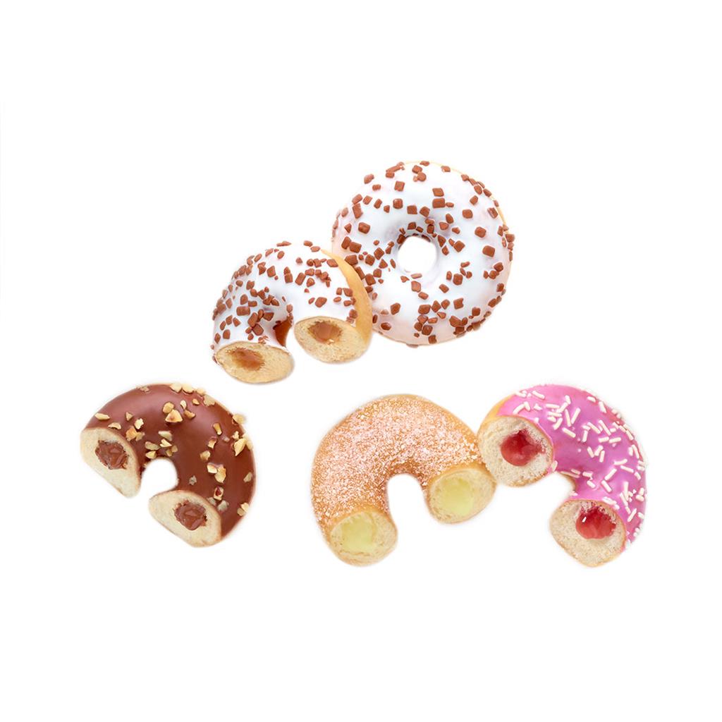 Poppies Mini Donuts Mix Gevuld 48X22,5G