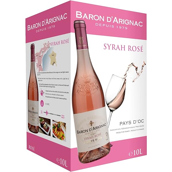 [13580] Rosé Wijn 10L Cuvée Pierre Vincent Bib
