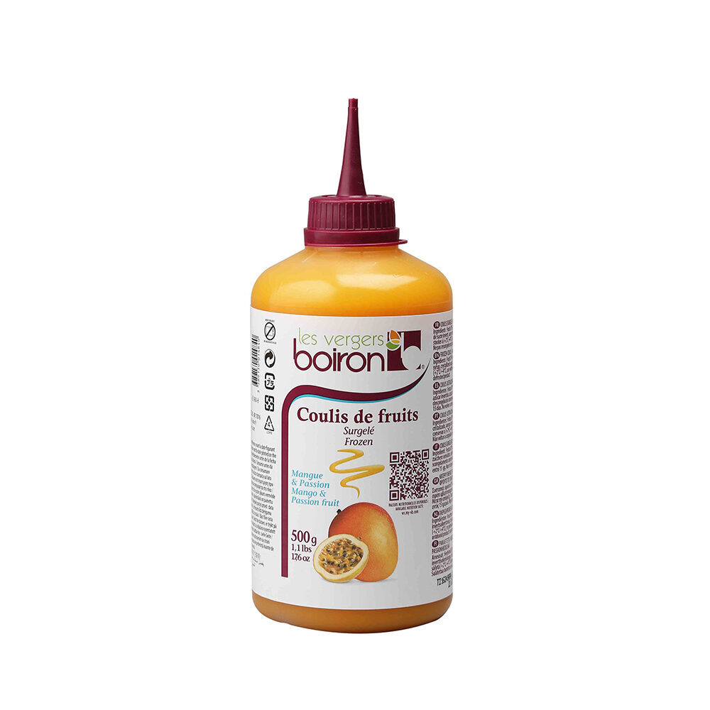 [12253BO$] Boiron Coulis Fruit De La Passion/Mangue 500Ml