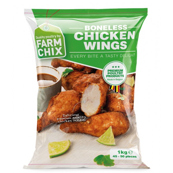 [53721] Farmchix Boneless Wings 1Kg
