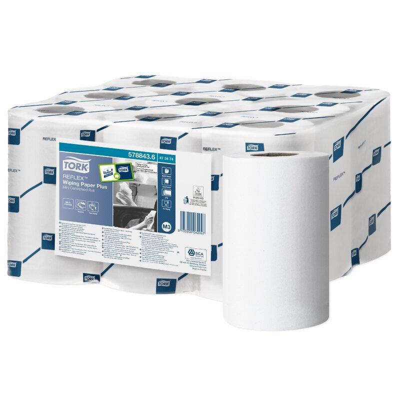 Tork Reflex Plus M3 Mini Centerfeed Rouleau D'Essuyage