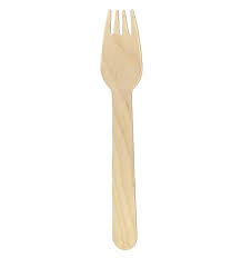 [G1] Houten Vork 16 Cm 100 Stuks