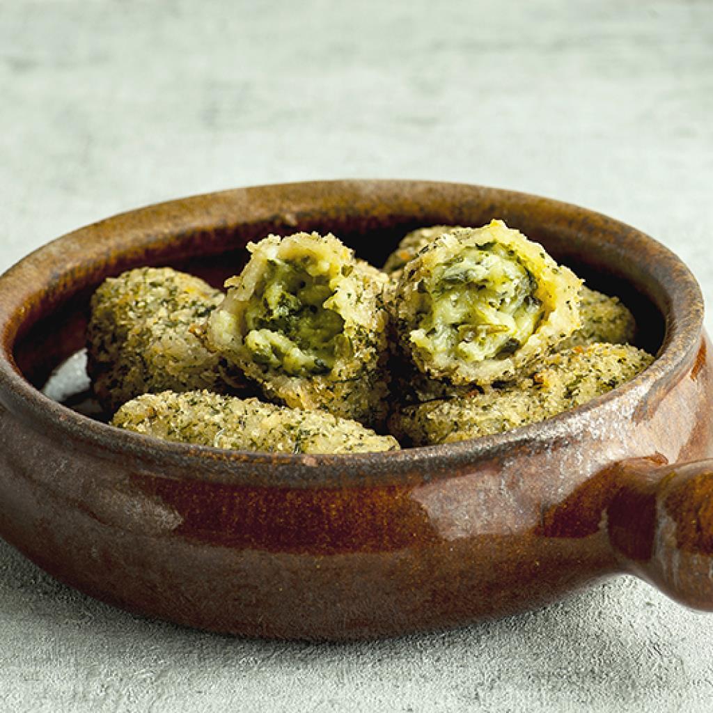 [907957] Kroketje Spinazie & Parmesaan 45X30G