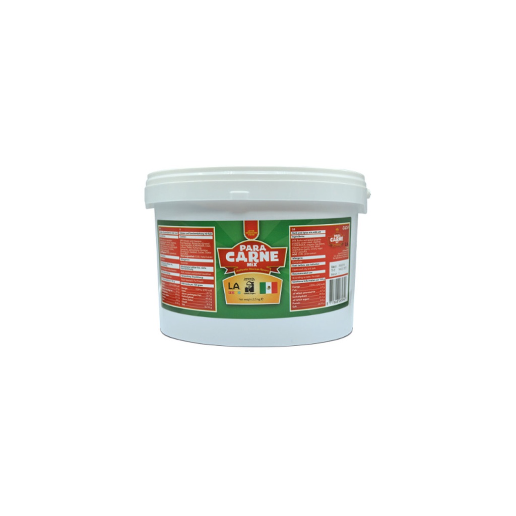La Streetfood Para Carne Seasoning 2.5Kg