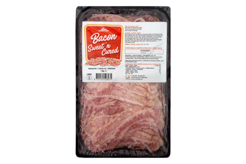 La Streetfood Bacon Sweet, Cured & Cuit 1Kg