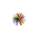 Drinkrietje 6/24Cm  Fluo 250St