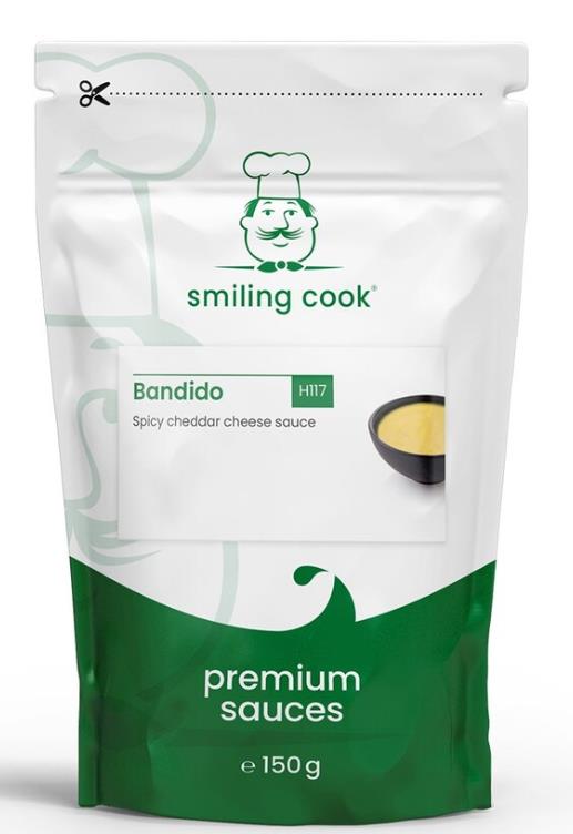 [H117] Smiling Cook Bandido Nacho Fromage Sauce Dip 15X150G