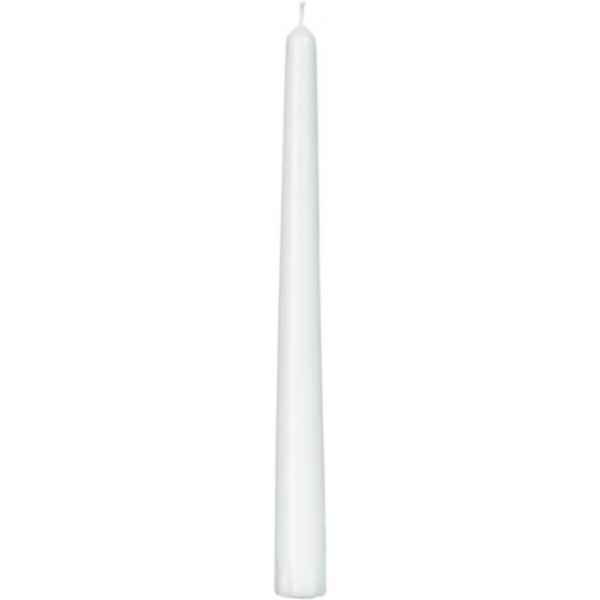 [351316] Bougies Gothiques Blanches 50Pcs