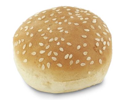 [P224703] Pastridor Mini Hamburger Bun Sesam 120X35G Nu P230309