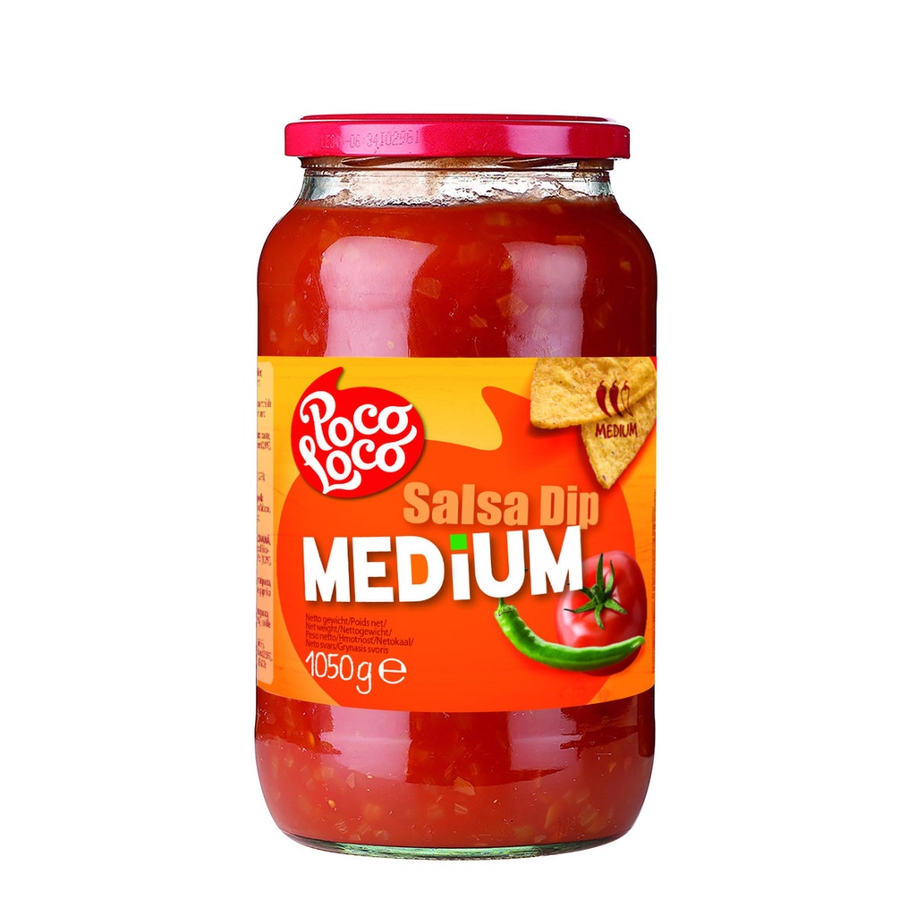 [125698] Poco Loco Salsa Dip Medium 1050G