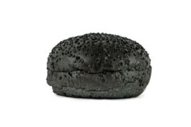 La Streetfood Noir Burger Bun 48X80G