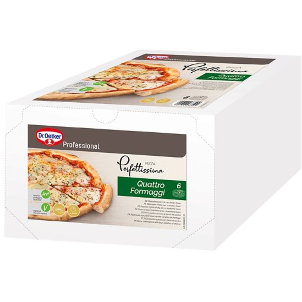 Pizza Perfettissima 29Cm Quattro Formaggi 6X380G