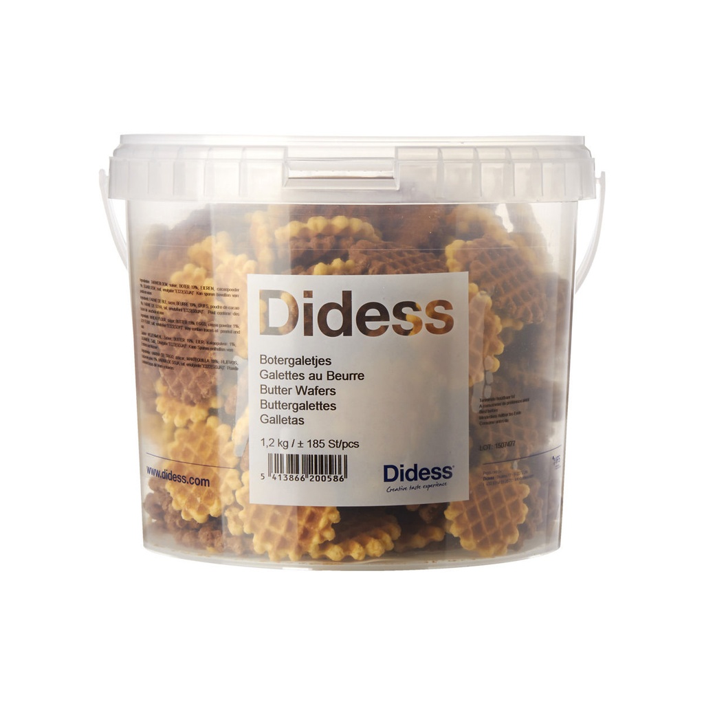 [01011] Didess Galettes Au Beurre 1,2Kg 185Pcs