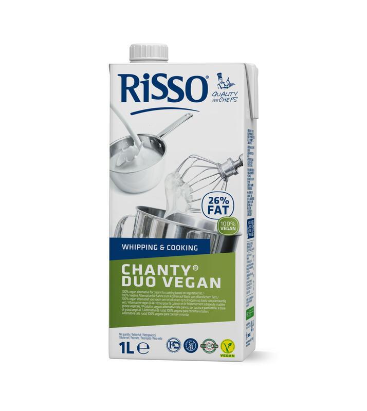 [415642] Risso Chanty Duo Végétalien 1L- Vandemoortele