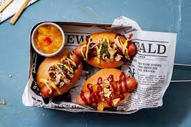[LA8365] La Streetfood Mini Hotdog Roll 7Cm Smoky Mountains 160X25G