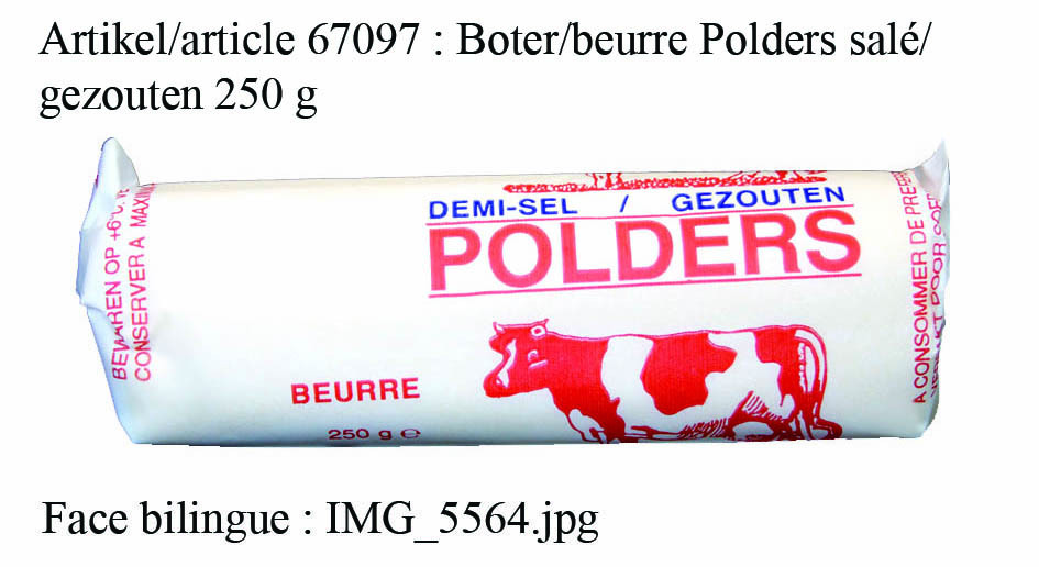 [Z0056] Beurre Polder Salé 250G