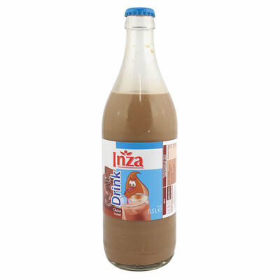 [1000017] Inza Choco Glas 0.5L+ Leeggoed (Bak 2,75€-Fles 0,20€)