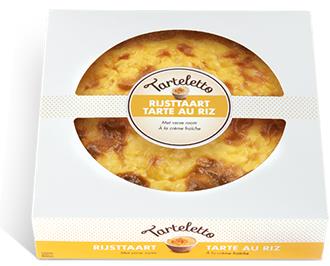 [TAR001] Tarteletto Rijsttaart 450G