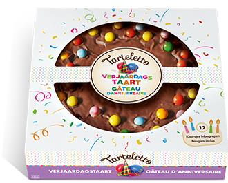 [TAR003] Tarteletto Gâteau D'Anniversaire 350G