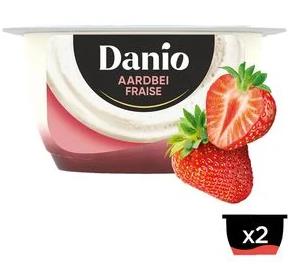 Danio Opgeklopte Aardbei 125G