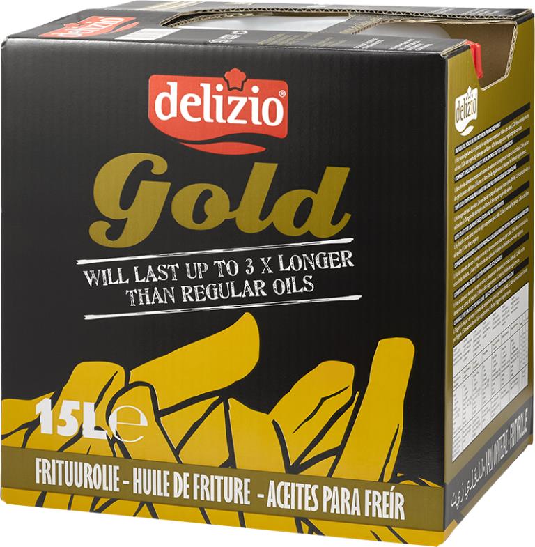 [VP147] Delizio Gold Half. Frituurolie 15L