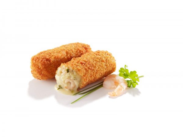 Kroketterie - Kroket Scandinavische Garnaal 37% Panko - 30 X 80 G