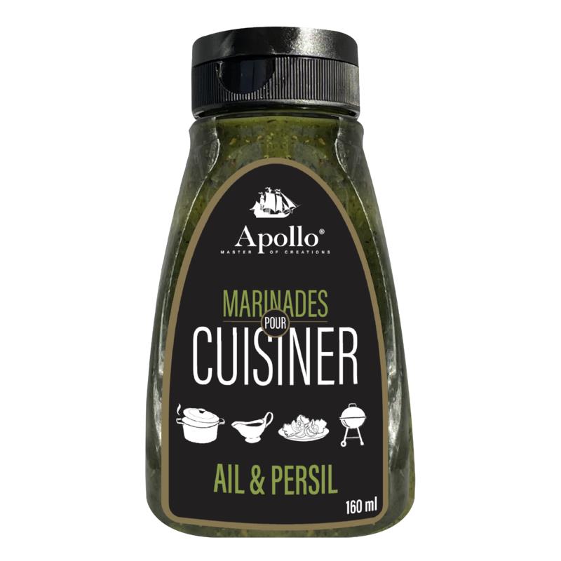 [A457010-09] Apollo Marinades Les Intenses Ail Persil 950Ml