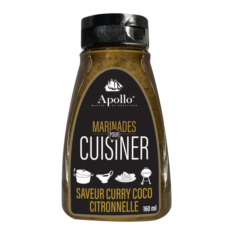 [AW08332-03] Apollo Marinades Les Intenses Curry Kokos Citroengras 950Ml