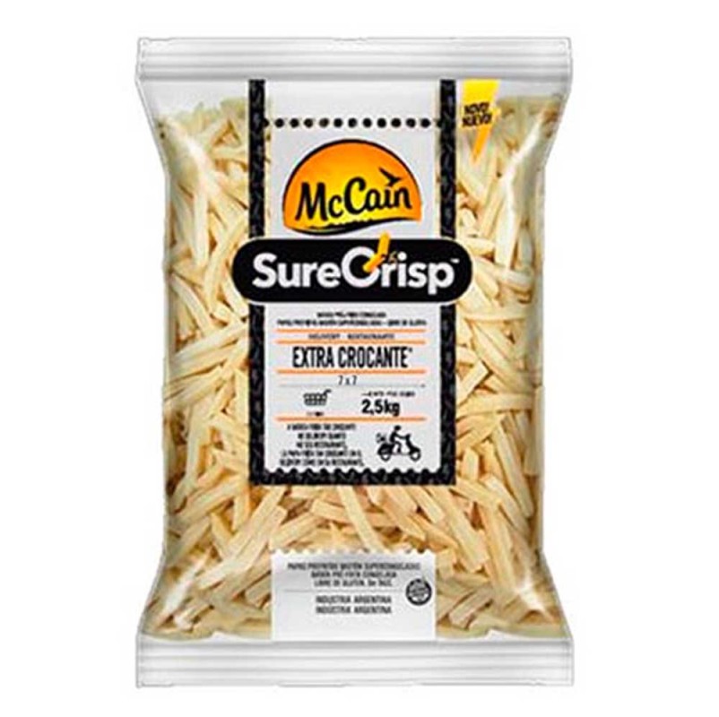 [1000011396] Mc Cain Surecrisp Max 7/7 4X2,5Kg