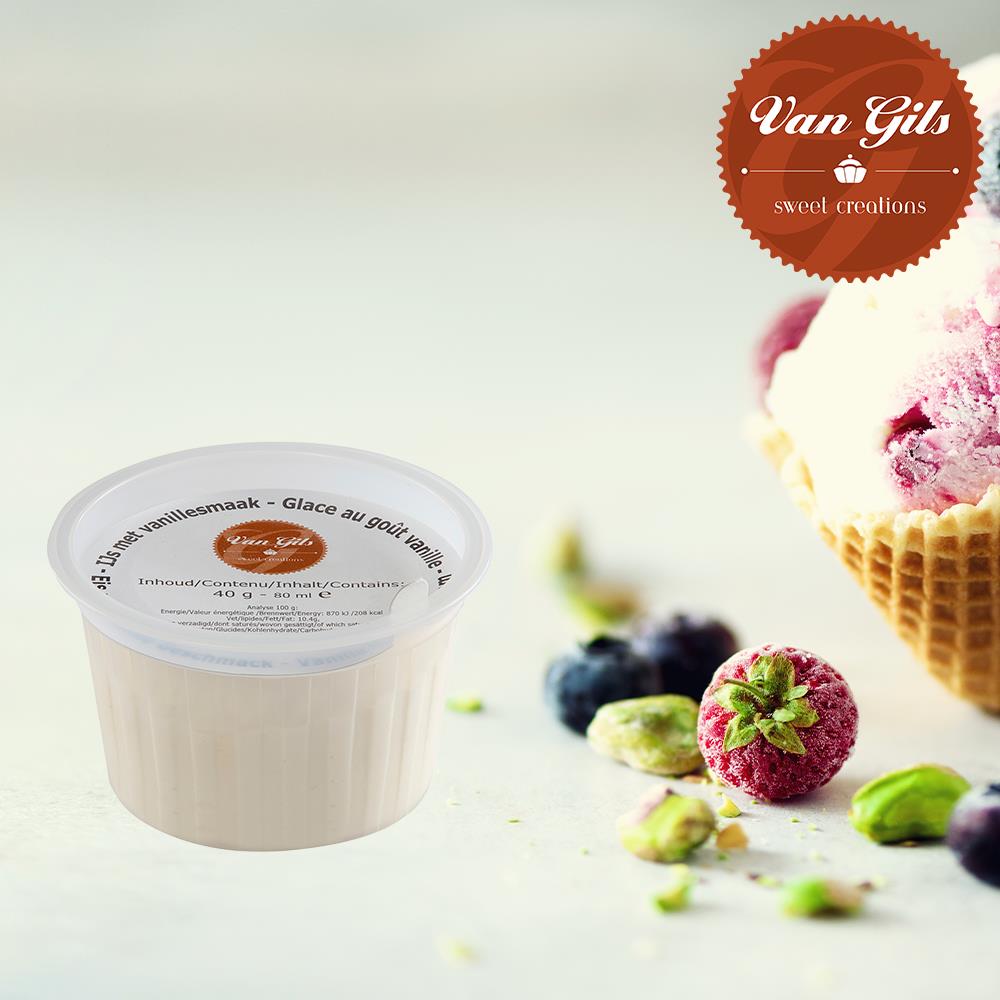 Van Gils Mini Ijsbeker Vanille 36X80Ml