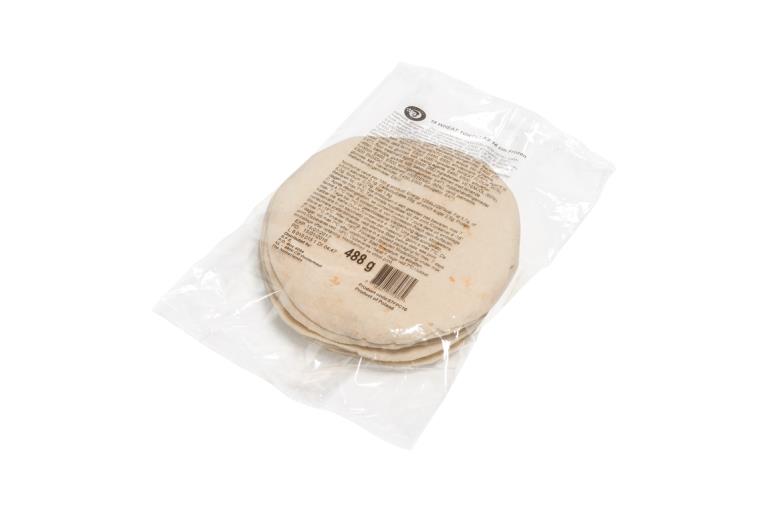 La Streetfood Tortilla Froment 6/15Cm 8X18Pcs