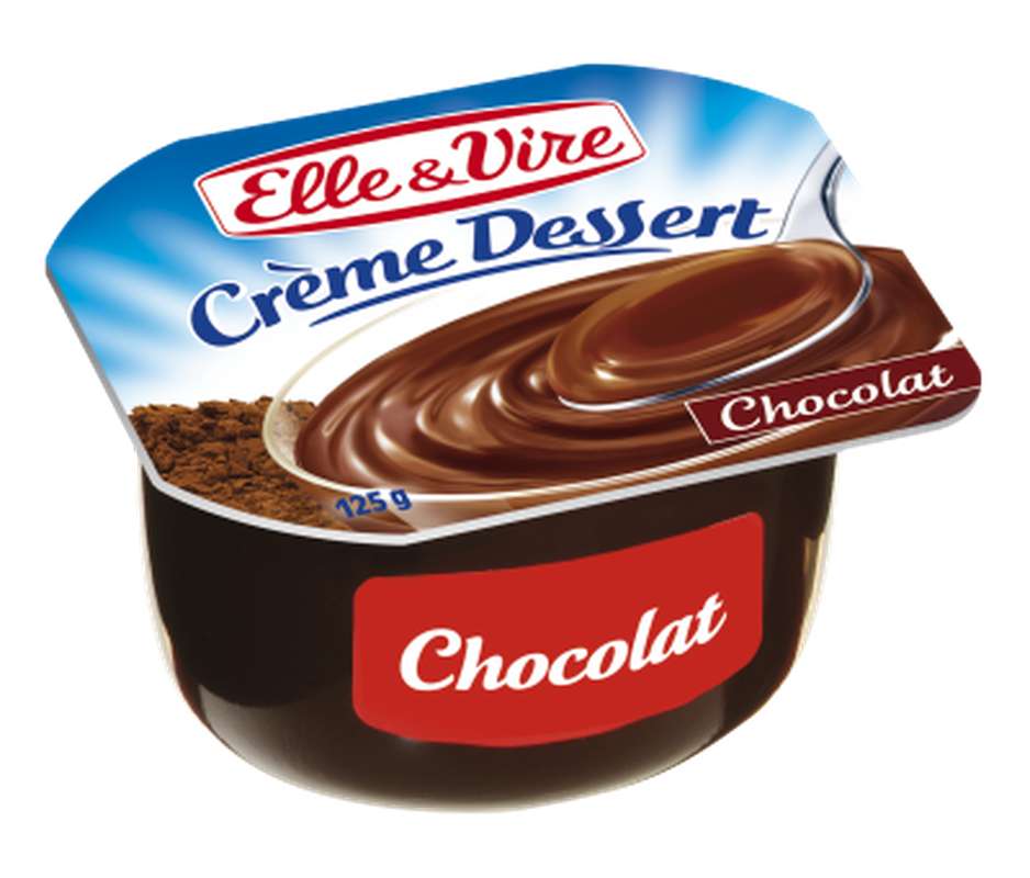 Elle&Vire Dessert À La Crème Chocolat 125G