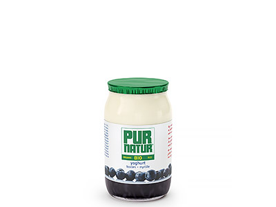 [406680] Pur Natur Yoghurt 150G Bosbes