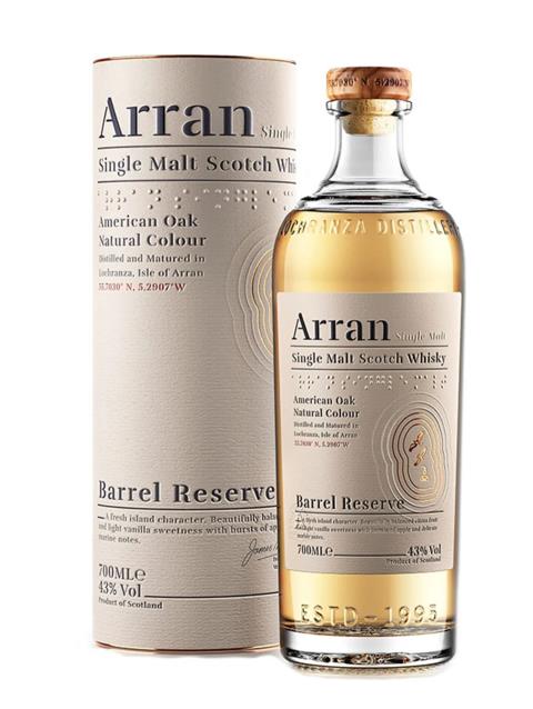 [22231] Arran Barrel Reserve 43% 70Cl