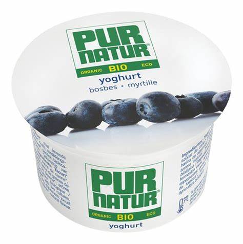 Pur Natur Bio Yaourt Entier Myrtille 100G