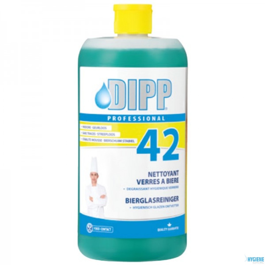 Dipp 42 Nettoyant Pour Verres À Bière 1L