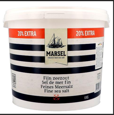 [46226] Zeezout Fijn 6Kg Marsel