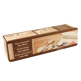 Pâte Feuilletée Rouleau Frais 40Cm X 3,3M Maître André 4.25Kg Rouge