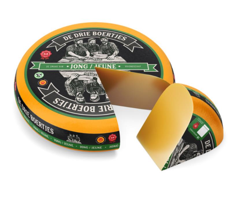 3 Boertjes Kaas Superieur Jong 1/4 Pr/Kg