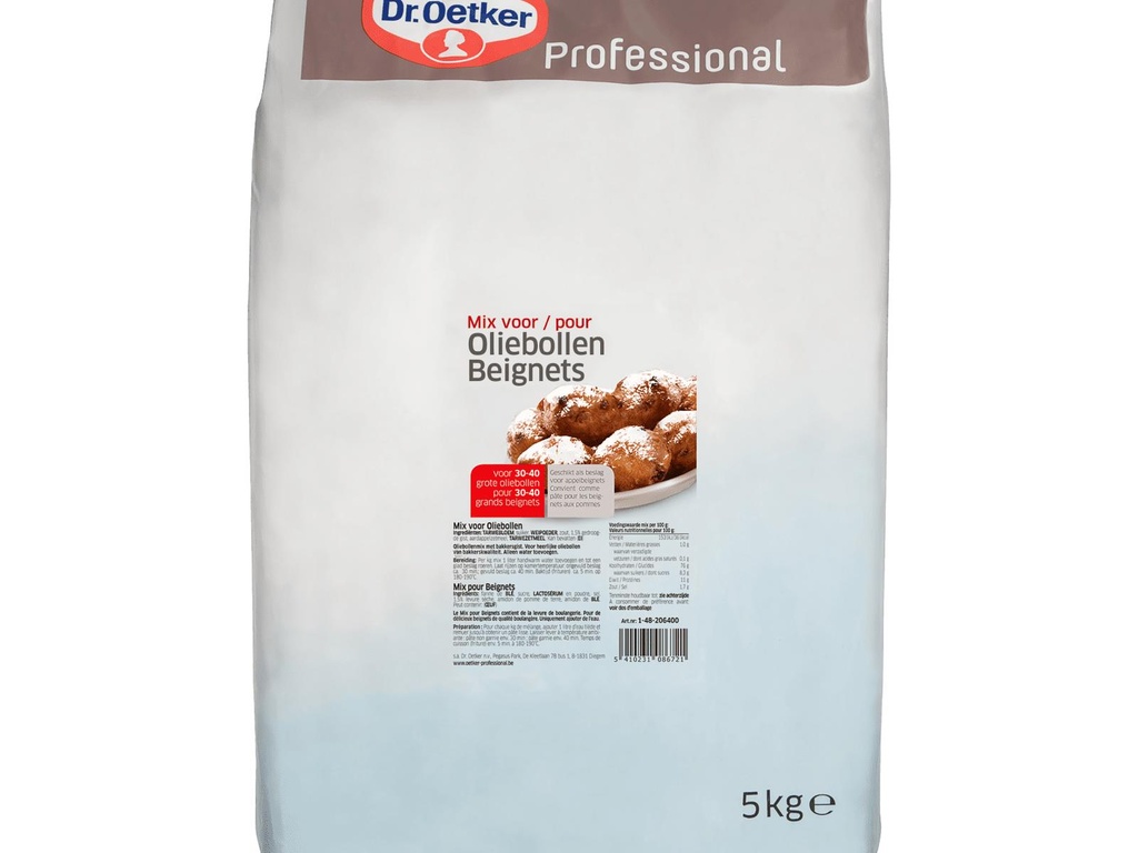 [1-48-2026400] Dr Oetker Oliebollenmix 2X5Kg