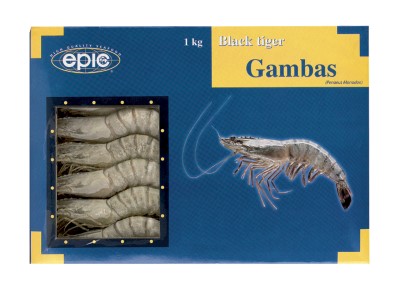 [7041] Gamba 16/20 1Kg Black Tiger
