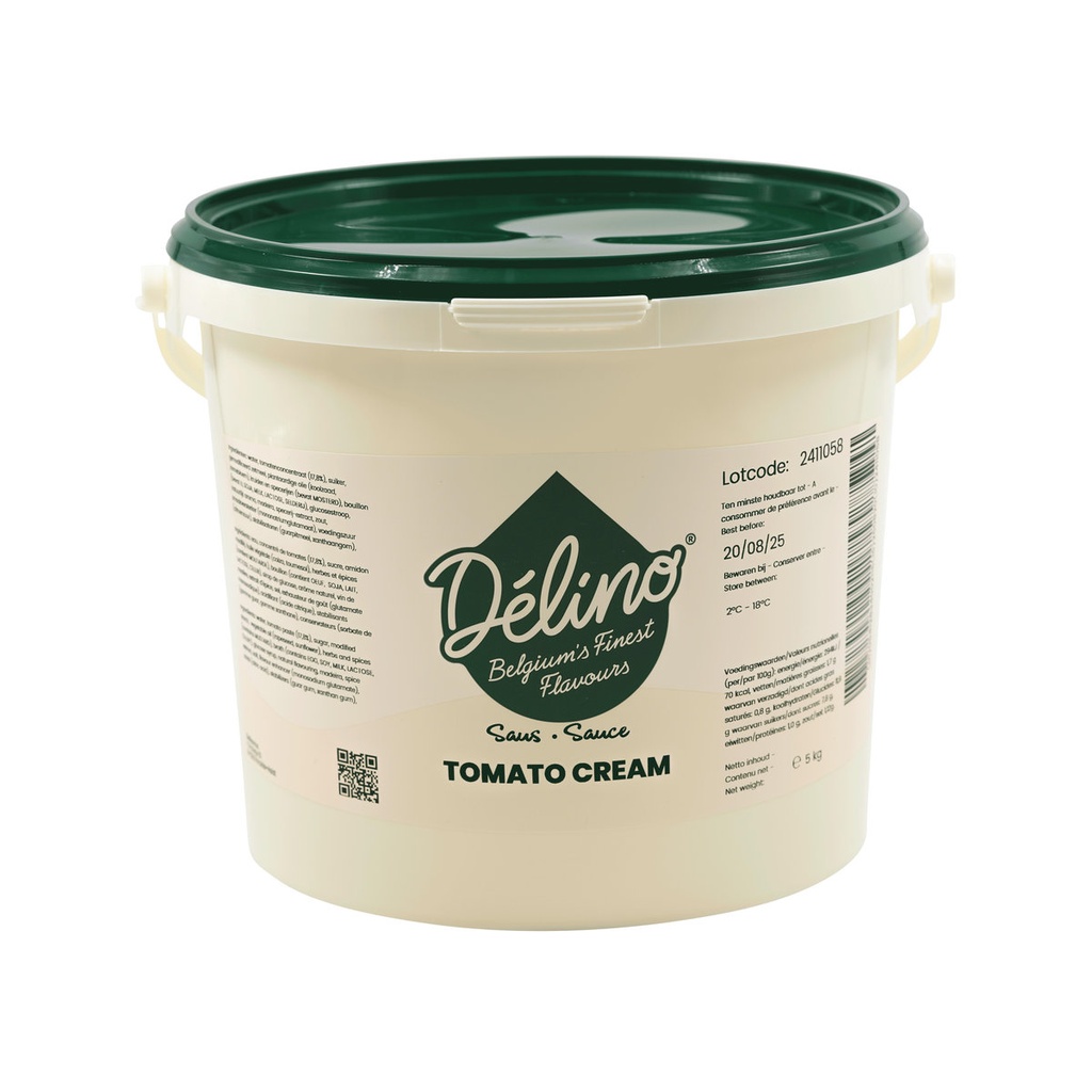 Delino Tomate Cream 5Kg
